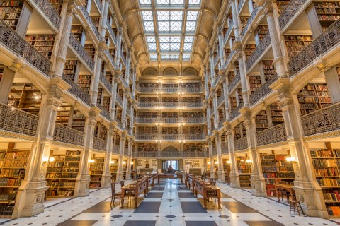 You'll Want To Visit This Incredibly Majestic Library In Maryland