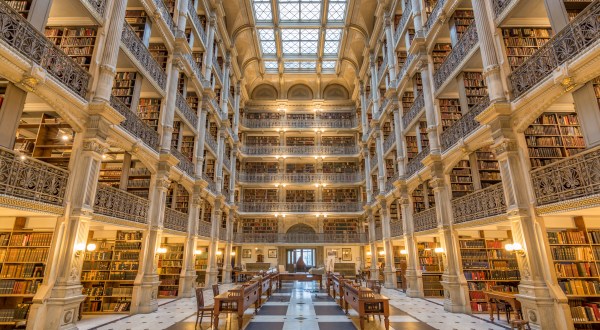 You’ll Want To Visit This Incredibly Majestic Library In Maryland