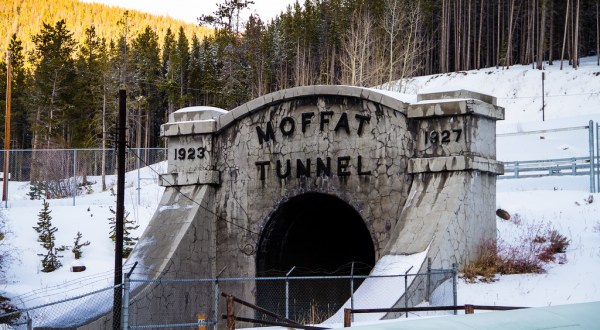 A Unique Structure In Colorado, The Moffat Tunnel Has A Fascinating History