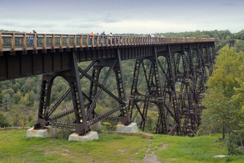 An Easy Hike In Pennsylvania, The Kinzua Bridge Sky Walk Will Lead You Someplace Unforgettable