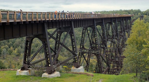 An Easy Hike In Pennsylvania, The Kinzua Bridge Sky Walk Will Lead You Someplace Unforgettable