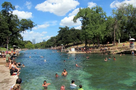 There's No Pool In The World Like This One In Texas