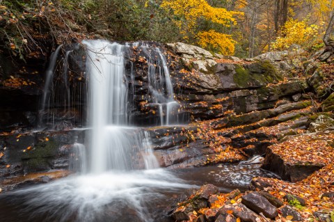 6 Unbelievable Virginia Waterfalls Hiding In Plain Sight... No Hiking Required