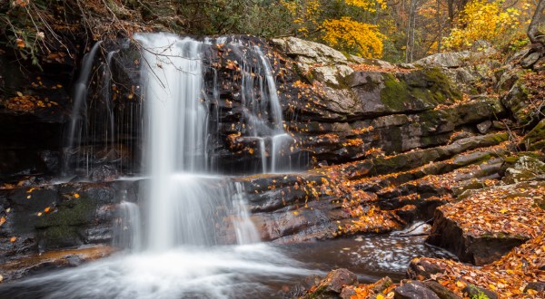 6 Unbelievable Virginia Waterfalls Hiding In Plain Sight… No Hiking Required