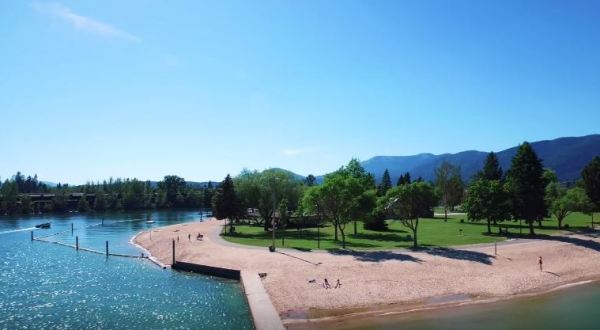 What This Drone Footage Caught In Idaho Will Make Your Heart Pound