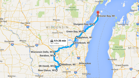 10 Amazing Places You Can Go On One Tank Of Gas In Wisconsin
