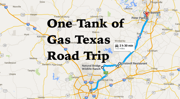 9 Amazing Places You Can Go On One Tank Of Gas In Texas