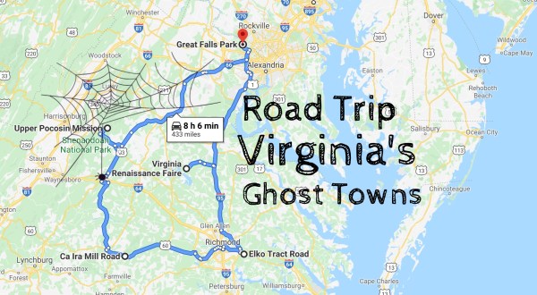 A Haunting Road Trip Through Virginia Ghost Towns That You Surely Won’t Forget
