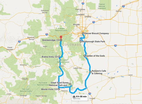 9 Amazing Places You Can Go On One Tank Of Gas In Colorado