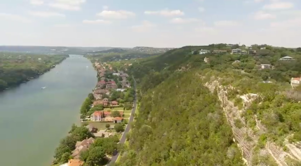 What This Drone Footage Caught In Austin Will Drop Your Jaw