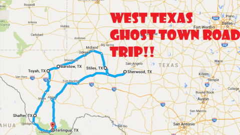 This Haunting Road Trip Through Texas Ghost Towns Is One You Won't Forget