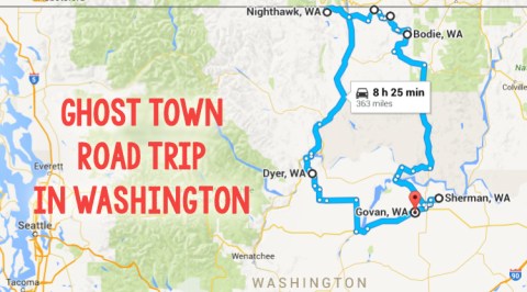 This Haunting Road Trip Through Washington Ghost Towns Is One You Won't Forget