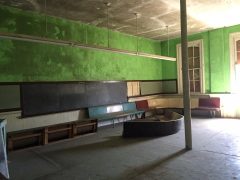 This Abandoned School In Ohio Looks Good For Its Age... Until You Go Inside