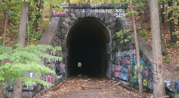 Most People Have No Idea This Unique Tunnel In Clinton, Massachusetts Exists