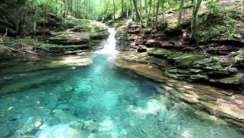 A Little Known Natural Oasis Is Hiding In Virginia And Devil's Bathtub Is Worth A Visit