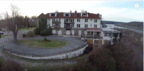 What This Drone Footage Captured At This Abandoned West Virginia Hotel Is Truly Grim