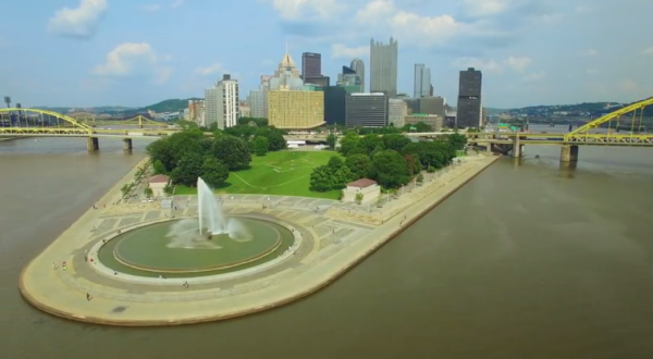 What This Drone Footage Caught In Pittsburgh Will Drop Your Jaw