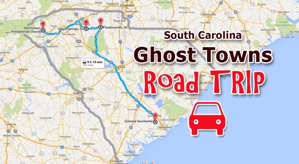 This Haunting Road Trip Through South Carolina Ghost Towns Is One You Won’t Forget