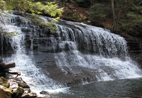 8 Unbelievable Pennsylvania Waterfalls Hiding In Plain Sight... No Hiking Required