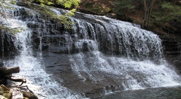 8 Unbelievable Pennsylvania Waterfalls Hiding In Plain Sight… No Hiking Required