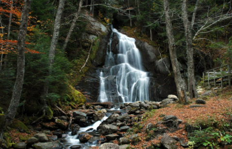 16 Unbelievable Vermont Waterfalls Hiding In Plain Sight... No Hiking Required
