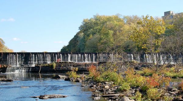 8 Unbelievable Massachusetts Waterfalls Hiding In Plain Sight… No Hiking Required