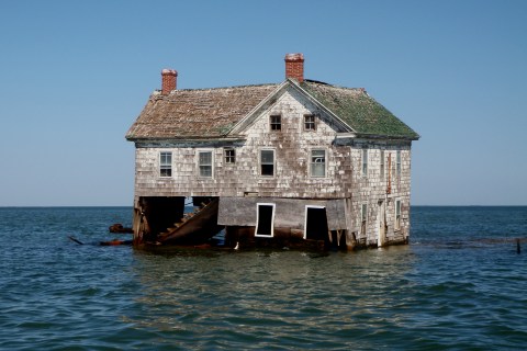 The Story Behind Maryland's Underwater Island Is Truly Heartbreaking