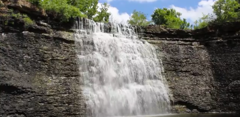 11 Unbelievable Kansas Waterfalls Hiding In Plain Sight... No Hiking Required