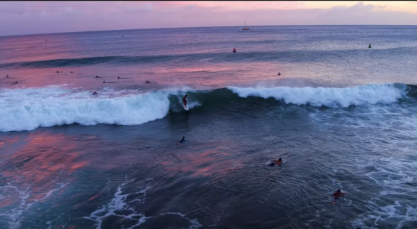 This Aerial Footage Of Waikiki Captures An Amazing View Of This World Famous Surf Spot
