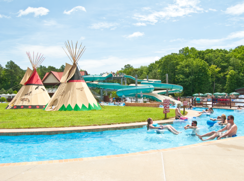 An Exciting Campground In Maryland, Frontier Town Will Bring Out The Adventurer In You