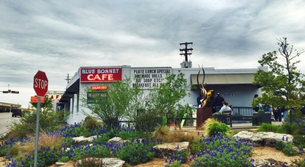 A Tiny Shop In Texas, The Blue Bonnet Cafe Serves Mouthwatering Pie