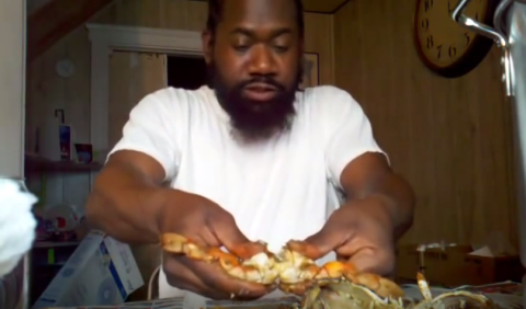 This Video On How To Eat Maryland Blue Crabs Is Absolutely Perfect And Will Make You LOL