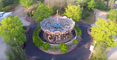 What This Drone Footage Captured At This Abandoned Missouri Theme Park Is Truly Grim