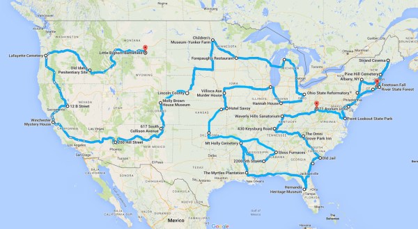You’ll Never Forget This Terrifying Road Trip Through America’s Most Haunted Spots