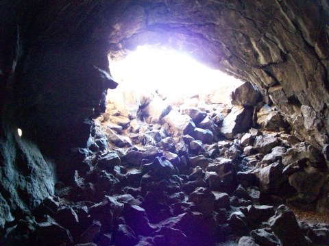 Hiking To This Aboveground Cave In Northern California Will Give You A Surreal Experience