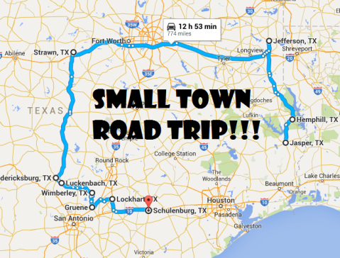 Take This Road Trip Through Texas' Most Picturesque Small Towns For An Unforgettable Experience