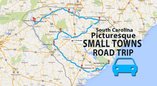 Take This Road Trip Through South Carolina’s Most Picturesque Small Towns For An Unforgettable Experience