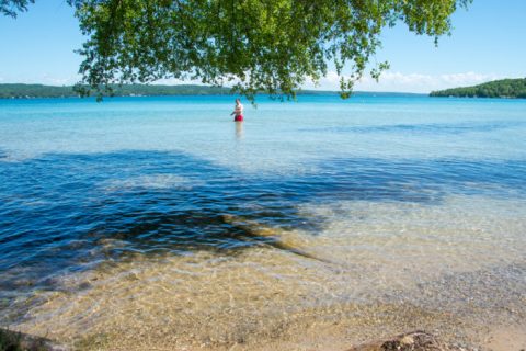 This Swimming Spot Has The Clearest, Most Pristine Water In Michigan