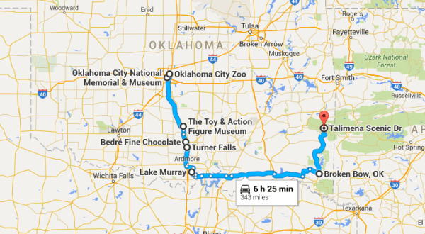 8 Amazing Places You Can Go On One Tank Of Gas In Oklahoma