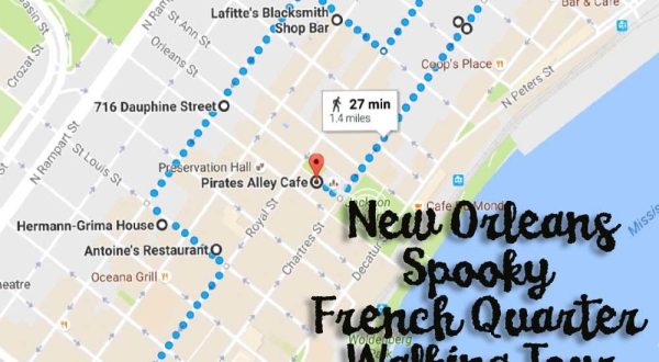 Take A Creepy Walking Tour To New Orleans’ Most Famous Haunted Places