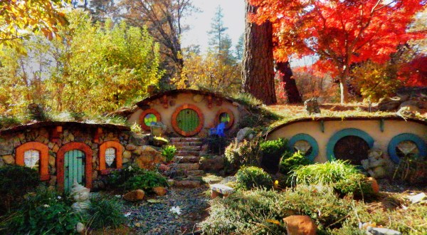 An Abandoned Enchanted Hobbit Village Is Crumbling In This California Forest