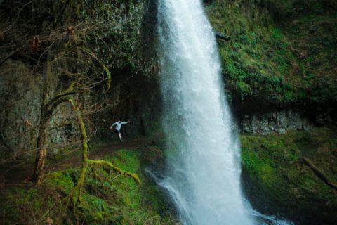 Walk Behind Waterfalls On This One-Of-A-Kind Hike In Oregon
