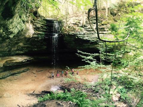 Walk Behind A Waterfall For A One-Of-A-Kind Experience In Michigan