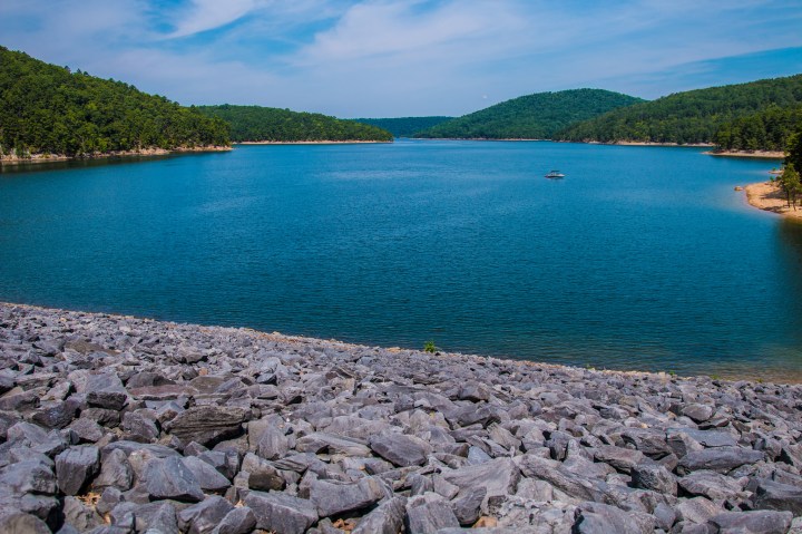 Lake Ouachita In Arkansas