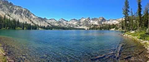 This Glacial Lake Has The Clearest, Most Pristine Water In Idaho
