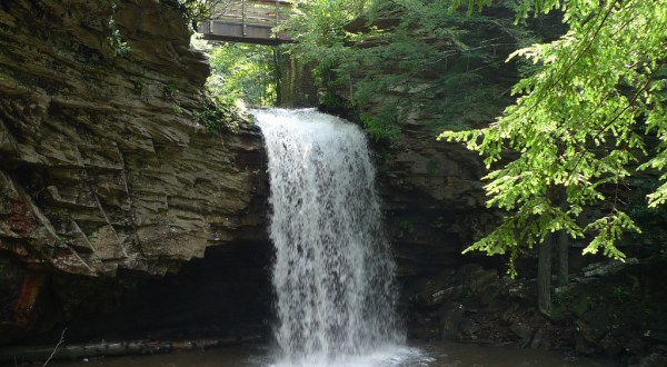 Walk Behind A Waterfall For A One-Of-A-Kind Experience In Virginia