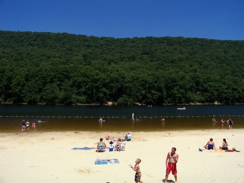 The Hidden Beach at Poe Valley State Park In Pennsylvania Will Make You Feel A Million Miles Away From It All