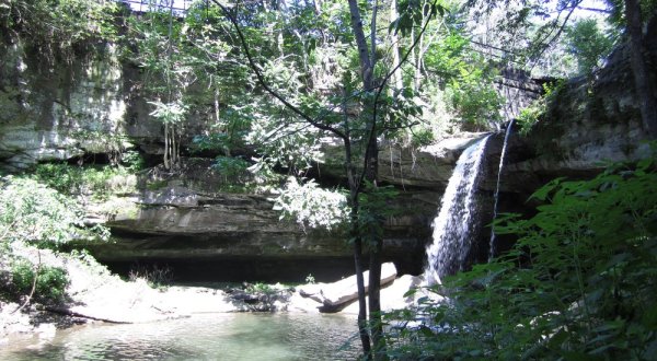 Walk Behind A Waterfall For A One-Of-A-Kind Experience Near Pittsburgh