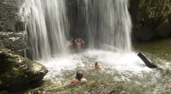 This Waterfall Swimming Hole In Maryland Is Perfect For A Summer Day