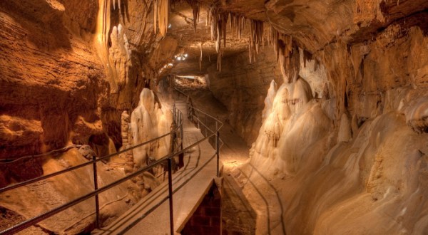 Discover An Underground Wonderland In West Virginia At The Stunning Seneca Caverns